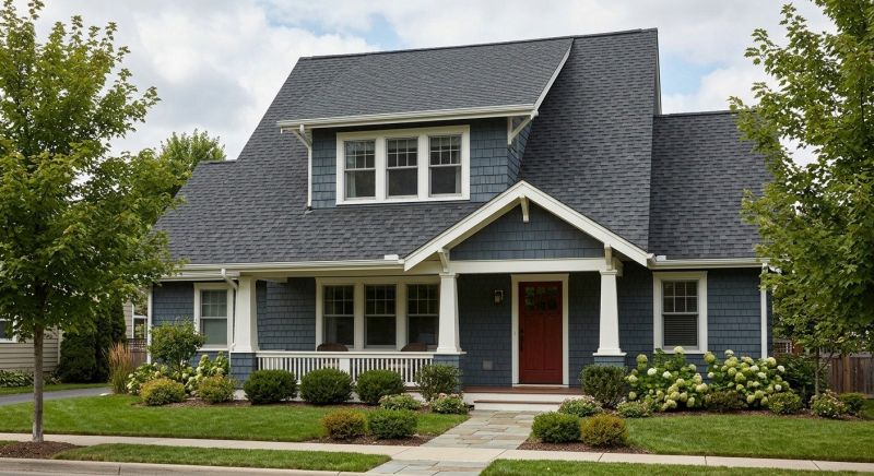 A Frame Roof Installation in Medina County, OH