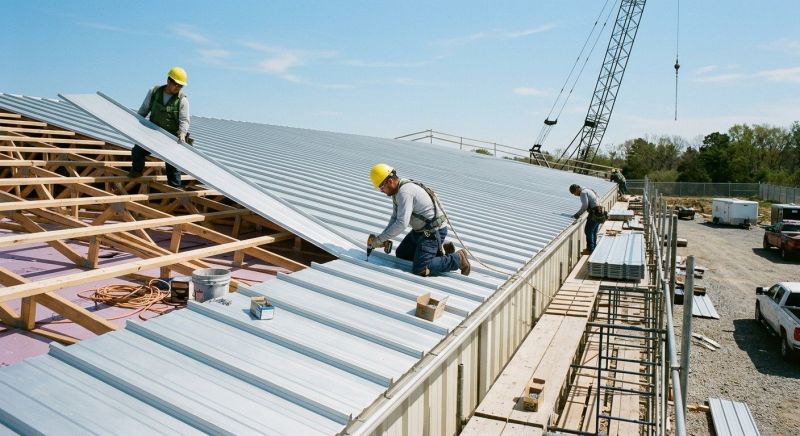Aluminum Roof Installation in Elyria, OH