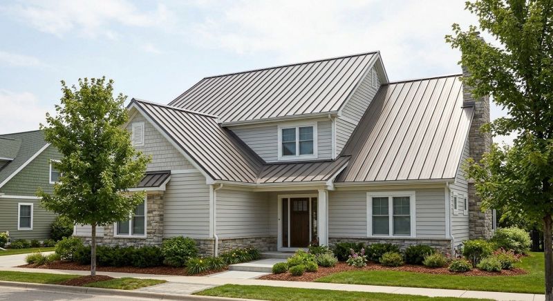 Aluminum Roof Replacement in Akron, OH