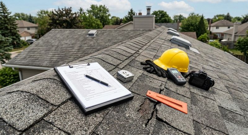 Asphalt Roof Inspection in North Ridgeville, OH