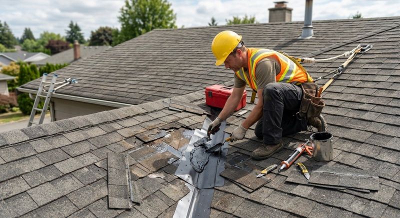 Asphalt Roof Leak Repair in North Olmsted, OH