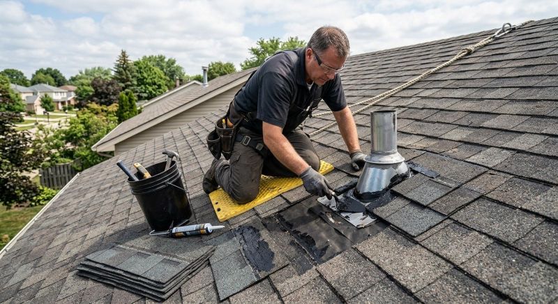 Asphalt Roof Leak Repair in West Salem, OH