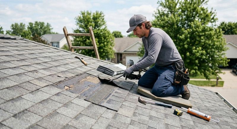 Asphalt Roof Leak Repair in West Salem, OH