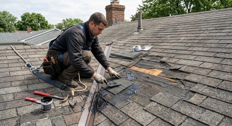 Asphalt Roof Leak Repair in West Salem, OH