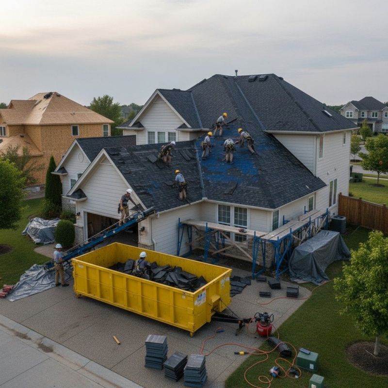 Asphalt Roof Replacement in Brecksville, OH