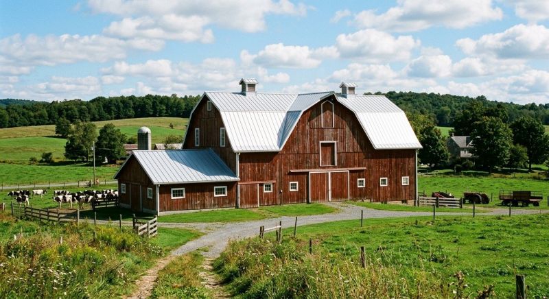 Barn Roof Replacement in Akron, OH