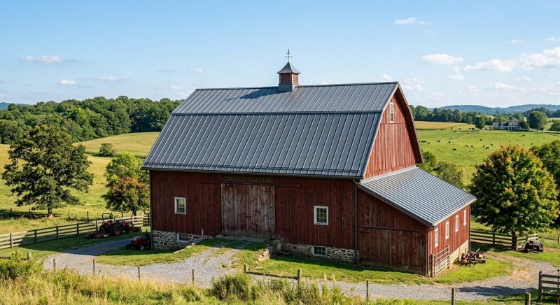 Barn Roof Replacement in Bedford, OH