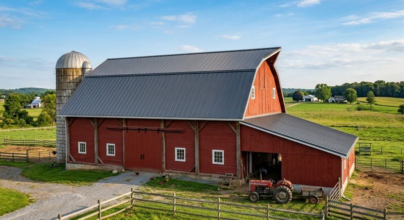 Barn Roof Replacement in Northfield, OH