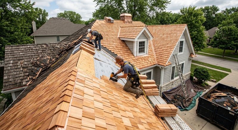 Cedar Roof Replacement in Strongsville, OH