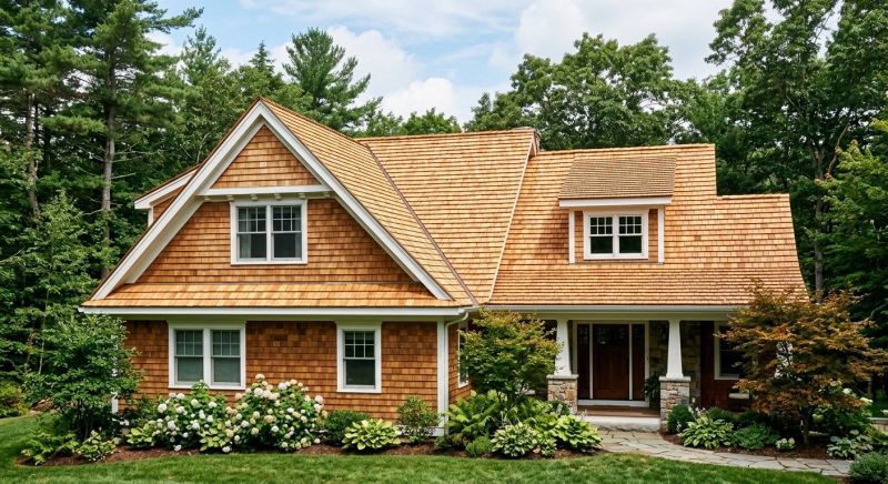 Cedar Shake Roof Construction in Elyria, OH