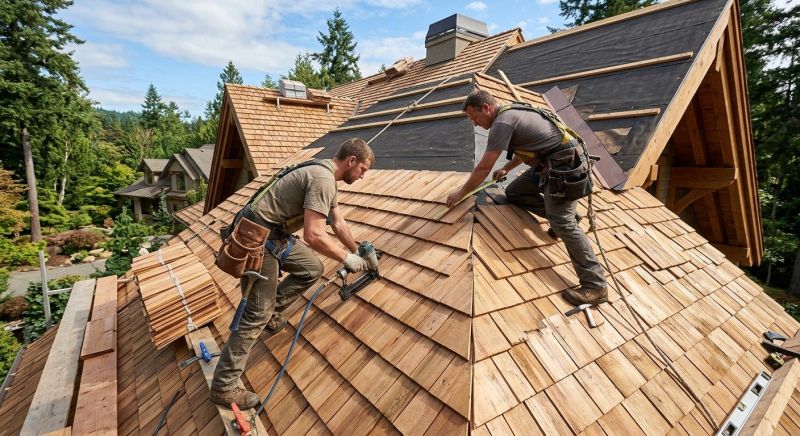 Cedar Shake Roof Construction in Rittman, OH