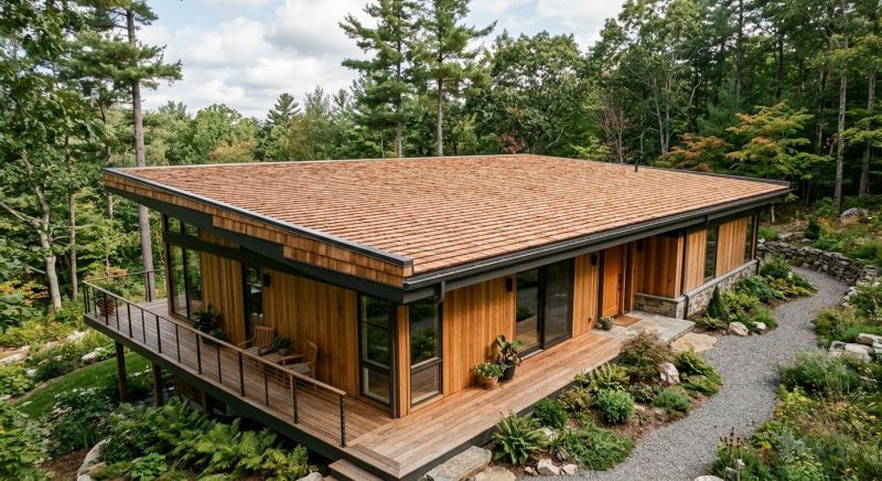 Cedar Shake Roof Construction in Wellington, OH