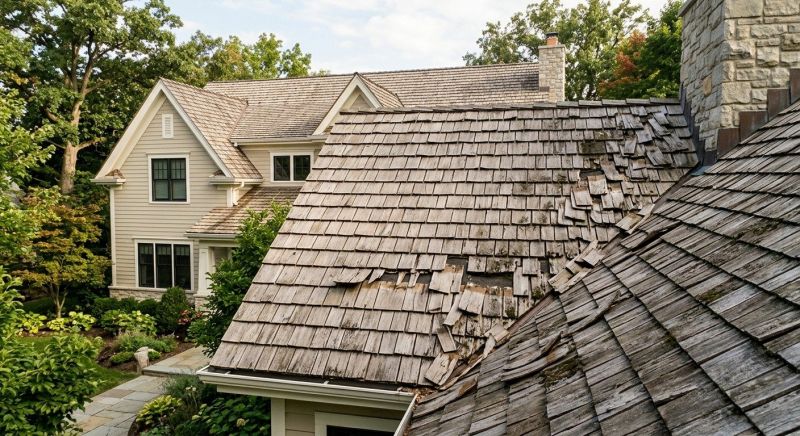 Cedar Shake Roof Repair in North Olmsted, OH