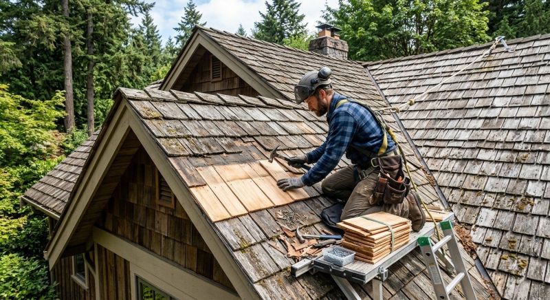 Cedar Shingles Repair in Canal Fulton, OH