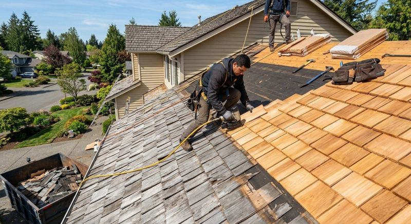 Cedar Shingles Replacement in Olmsted Falls, OH