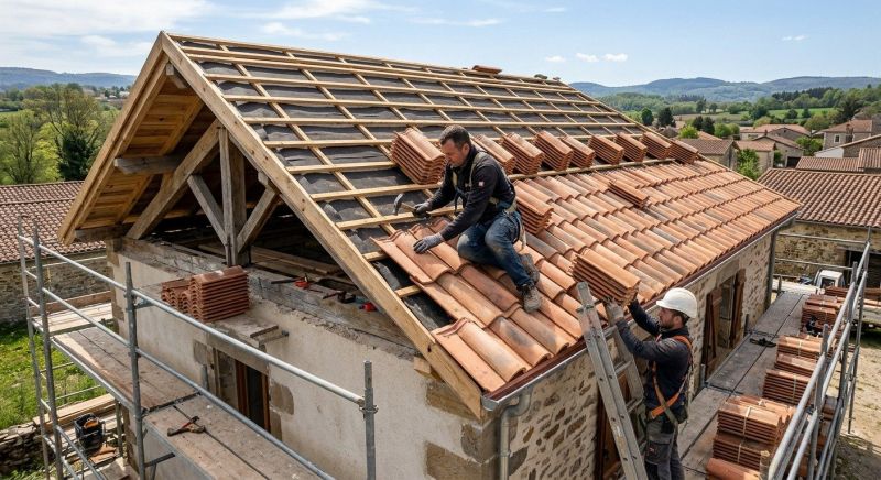 Clay Roof Installation in Hudson, OH