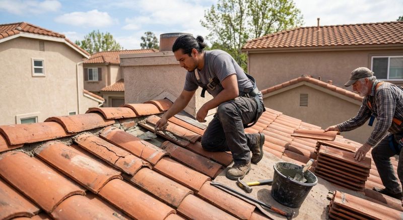 Clay Roof Leak Repair in Medina County, OH
