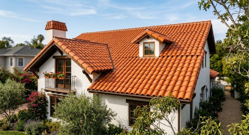 Clay Tile Roofing Installation in Medina County, OH