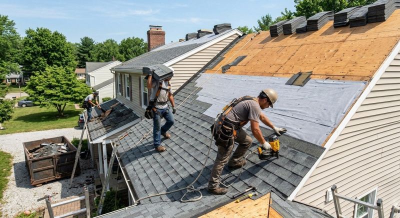 Composite Shingle Repair in Medina County, OH