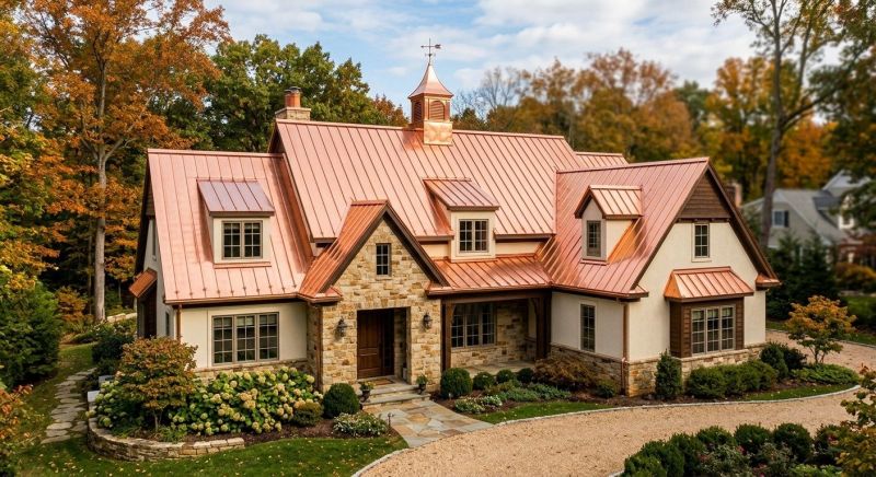 Copper Roof Repair in Medina County, OH