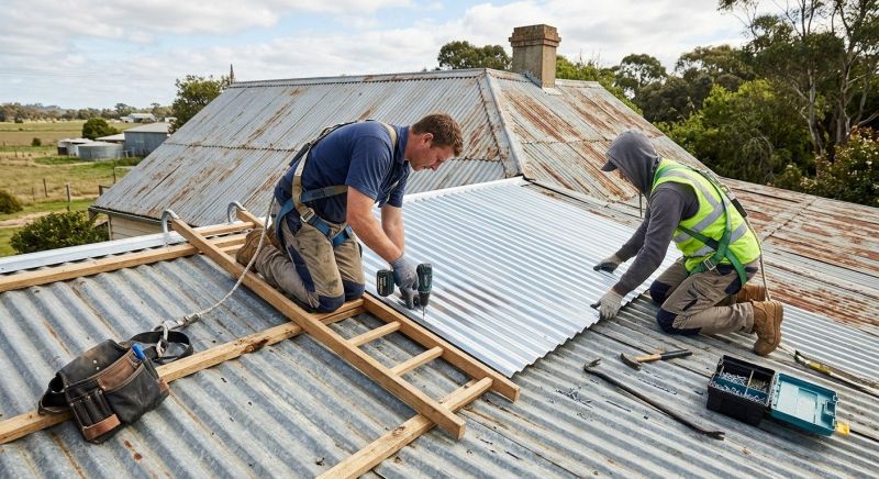 Corrugated Roof Repair in Lakewood, OH