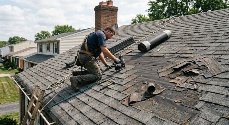 Damaged Roof Repair in Cuyahoga County, OH