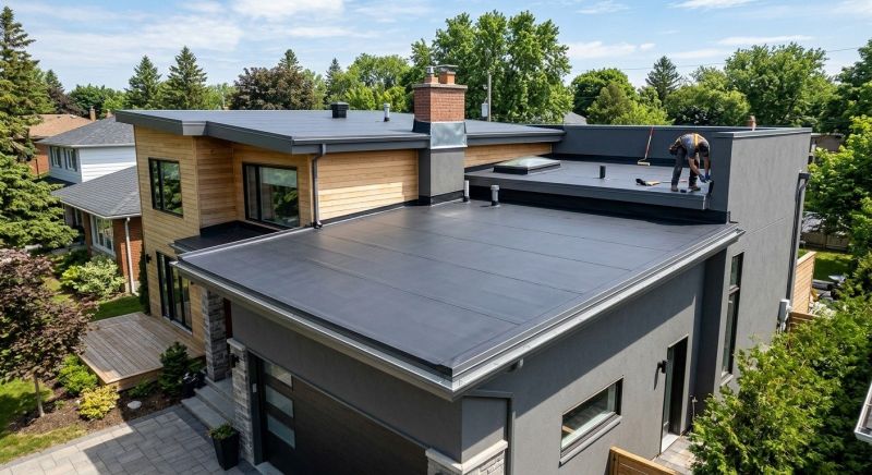 Epdm Roof Installation in Columbia Station, OH