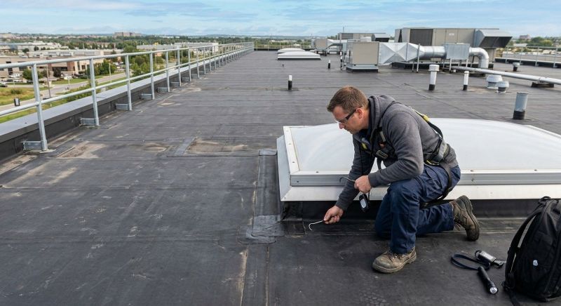 Flat Roof Inspection in Medina County, OH