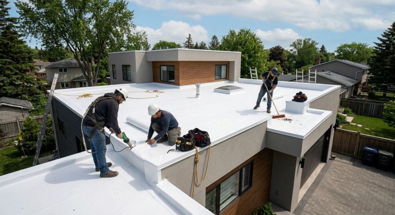 Flat Roof Installation in Orrville, OH
