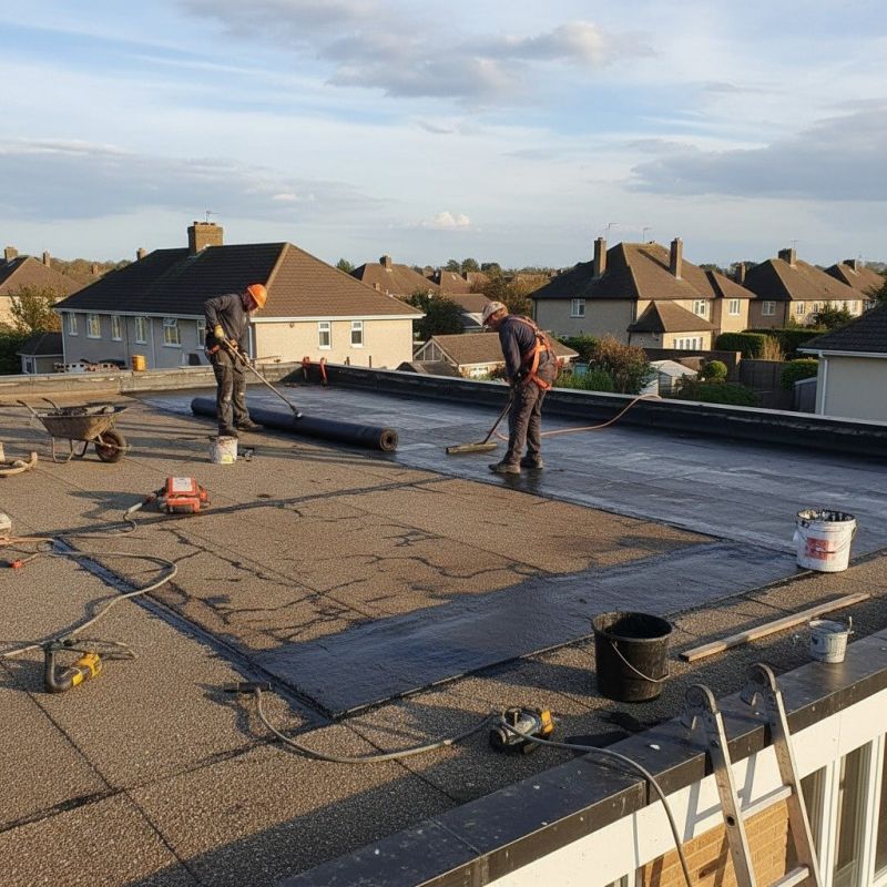 Flat Roof Repair in Lakewood, OH