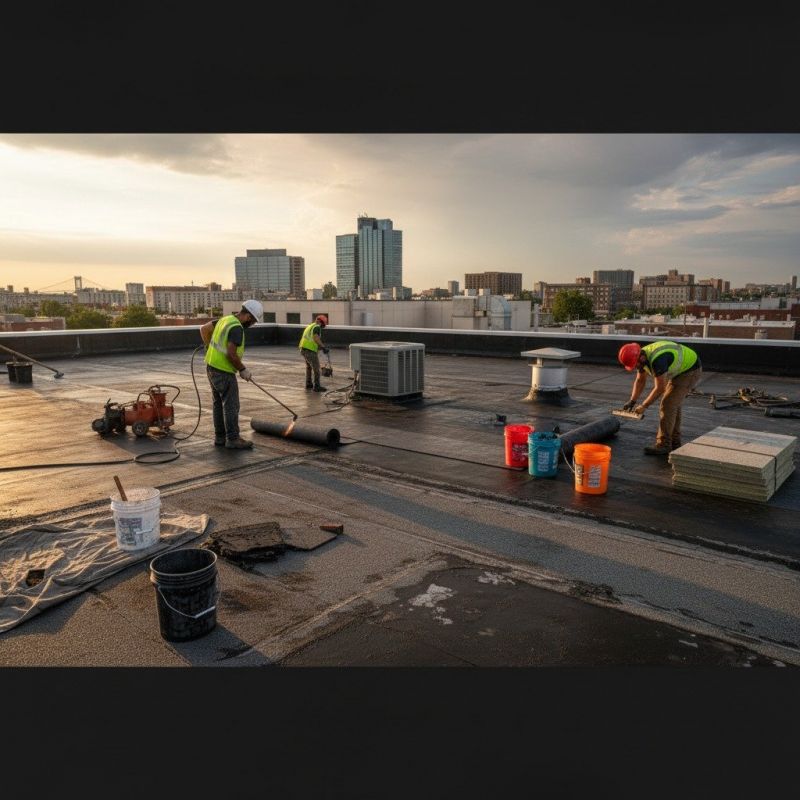 Flat Roof Repair in Wooster, OH