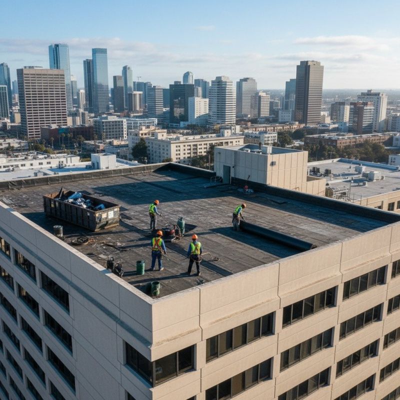 Flat Roof Replacement in Macedonia, OH