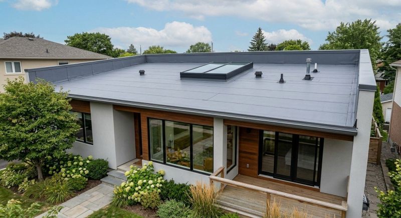 Flat Roof Replacement in Tallmadge, OH