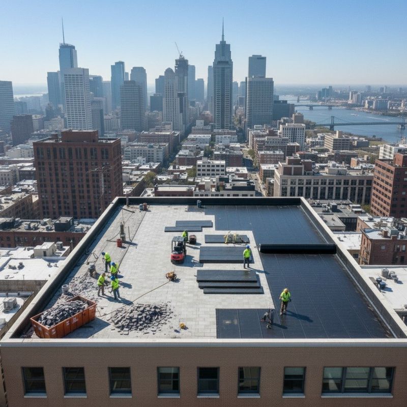 Flat Roof Replacement in Wayne County, OH