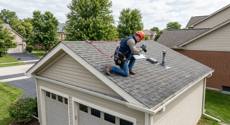Garage Roof Inspection in Medina County, OH