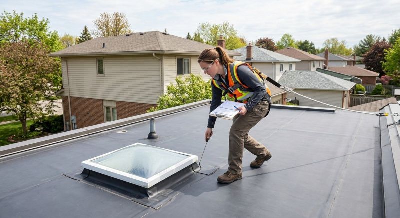 Garage Roof Inspection in Medina County, OH