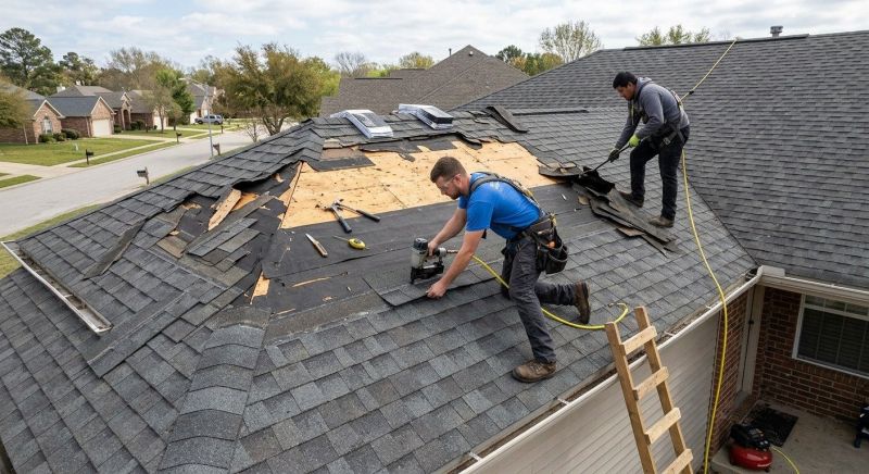 Hail Damage Roof Repair in Barberton, OH