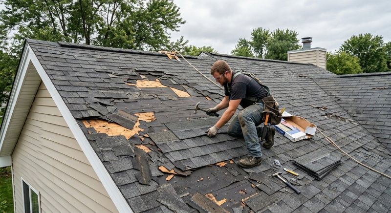 Hail Damage Roof Repair in Barberton, OH