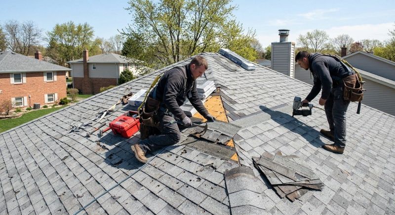 House Roof Repair in Bedford, OH