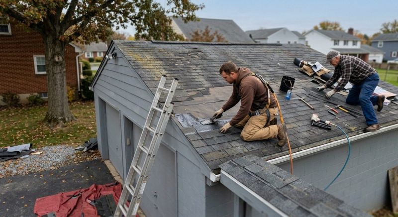 House Roof Repair in Lorain County, OH