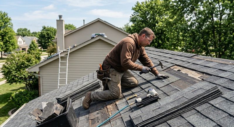 House Roof Repair in Twinsburg, OH