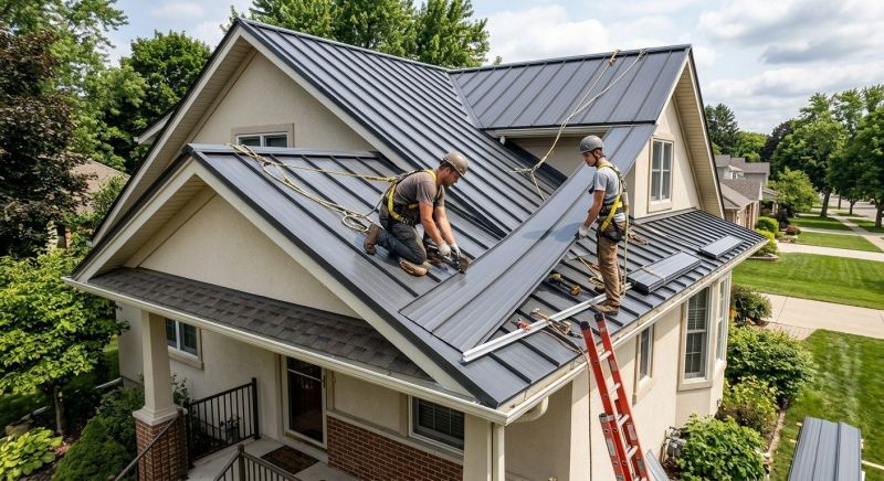 Metal Roof Installation in Berea, OH