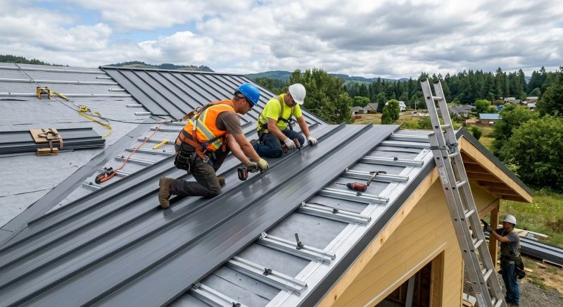 Metal Roof Installation in Columbia Station, OH