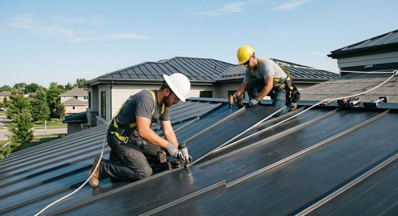 Metal Roof Installation in Columbia Station, OH