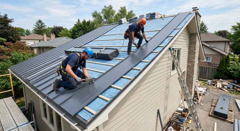 Metal Roof Installation in Columbia Station, OH