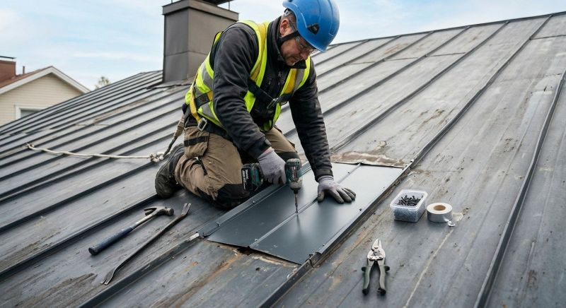 Metal Roof Repair in Avon, OH