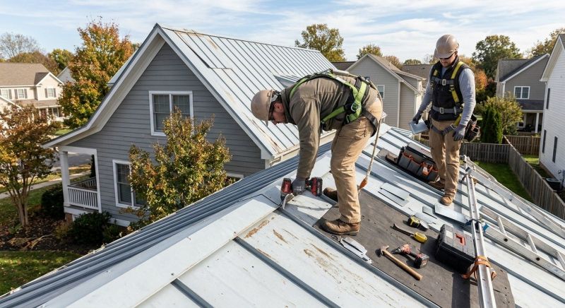 Metal Roof Repair in Cuyahoga County, OH