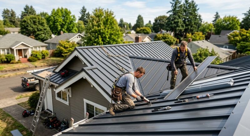Metal Roof Repair in Orrville, OH