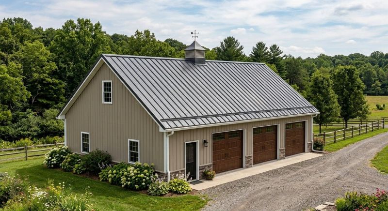 Pole Barn Roof Repair in Cuyahoga Falls, OH