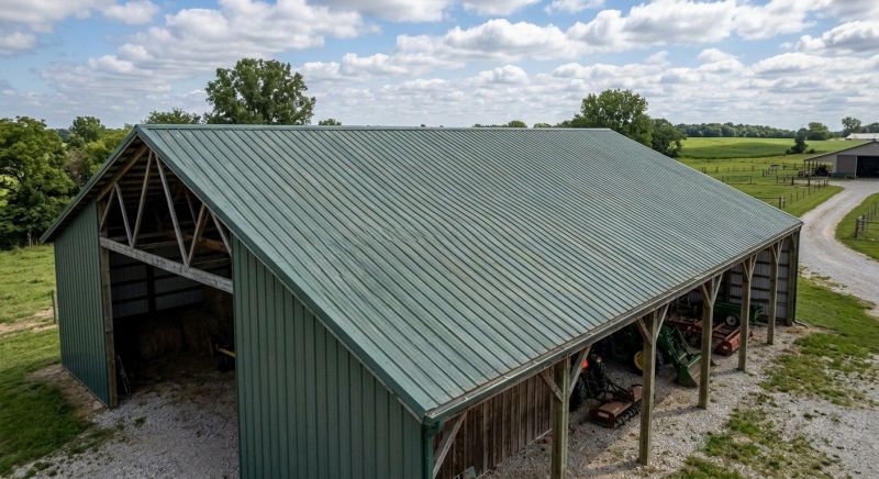 Pole Barn Roof Repair in Cuyahoga Falls, OH